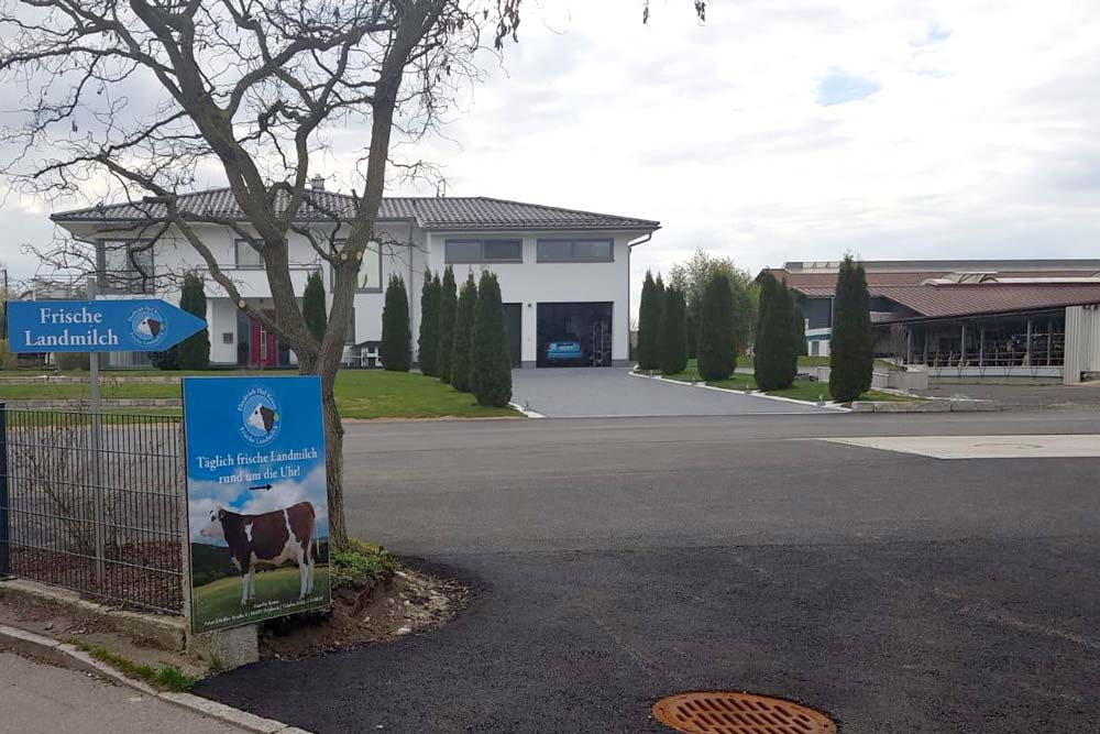 Hofschilder Aludibond mit Konturschnitt