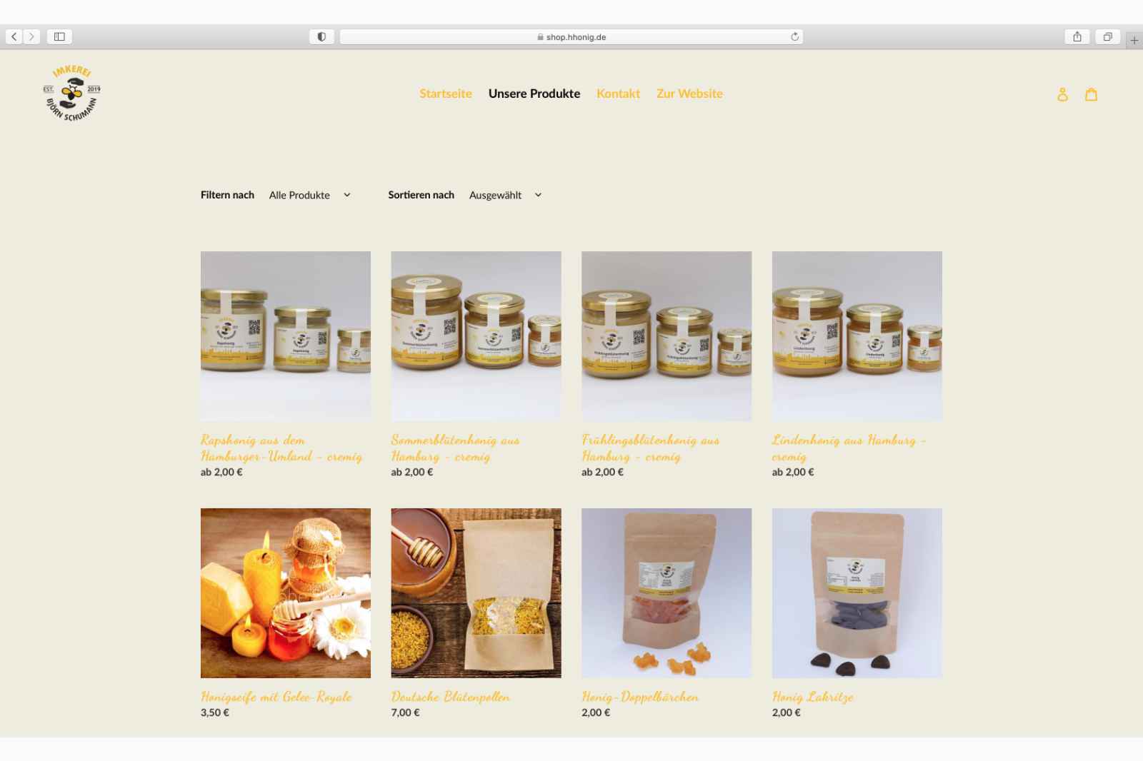 Webshop